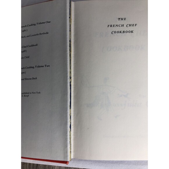 Vintage Julia Child, The French Chef Cookbook, 12th printing, 1978 Hard Cover - Picture 7 of 12